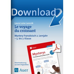 Le voyage du croissant - Mystery Französisch 2....