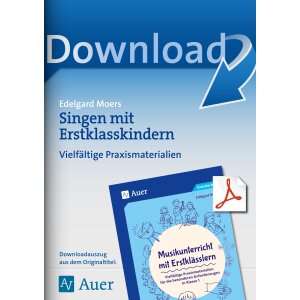 Singen mit Erstklasskindern