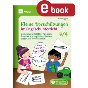 Kleine Sprechübungen im Englischunterricht  Kl. 3/4