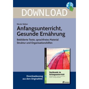 Anfangsunterricht - Gesunde Ernährung