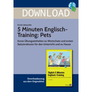 5 Minuten Englisch-Training - Pets