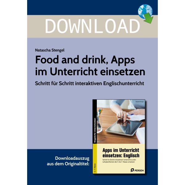 Food and drink - Apps im Unterricht einsetzen