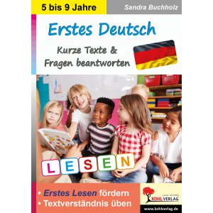 Erstes Deutsch - Kurze Texte & Fragen beantworten