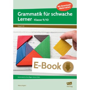 Grammatik für schwache Lerner Klasse 9/10