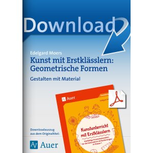 Kunst mit Erstklässlern: Geometrische Formen