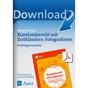 Kunstunterricht mit Erstklässlern: Fotografieren