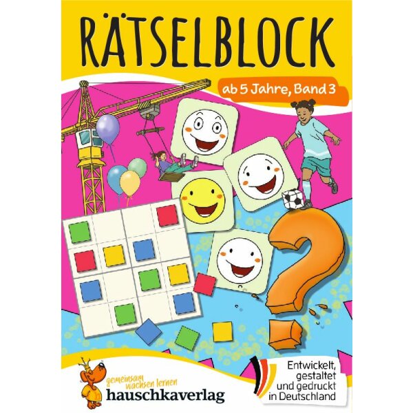 Rätselblock ab 5 Jahre - Band 3