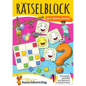 Rätselblock ab 5 Jahre - Band 3