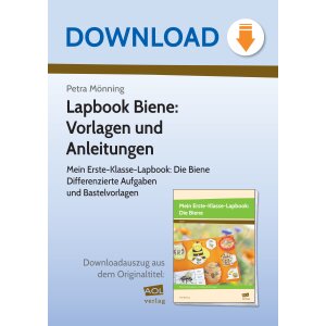 Lapbook Biene: Vorlagen und Anleitungen