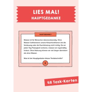 Hauptgedanke im Sachtext - Lies mal!