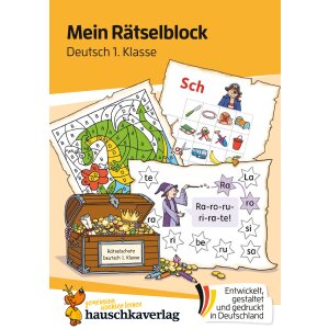 Rätselblock Deutsch 1. Klasse