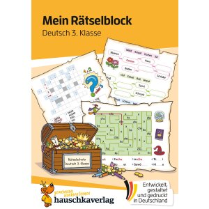 Rätselblock Deutsch 3. Klasse