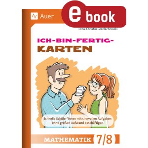 Ich-bin-fertig-Karten Mathematik 7/8