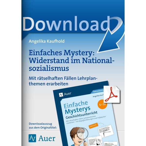 Einfaches Mystery: Widerstand im Nationalsozialismus