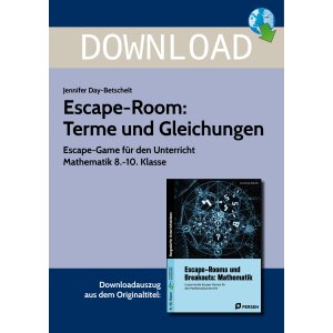 Escape-Room - Terme und Gleichungen Mathe Klasse 8-10