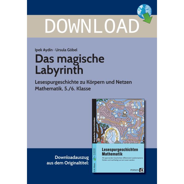 Das magische Labyrinth -  Lesespurgeschichten Mathematik Kl. 5/6