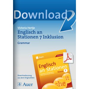 Grammar - Englisch an Stationen inklusiv Kl. 7