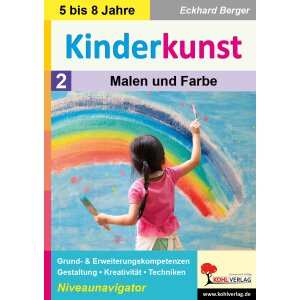 Kinderkunst: Malen und Farbe