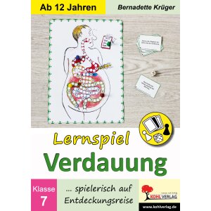 Lernspiel Verdauung für Klasse 7