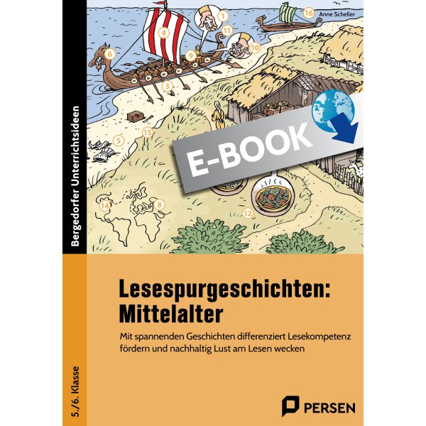 Mittelalter Lesespurgeschichten - Geschichte Klasse 5/6
