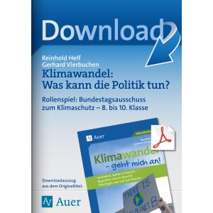 Klimawandel: Was kann die Politik tun?