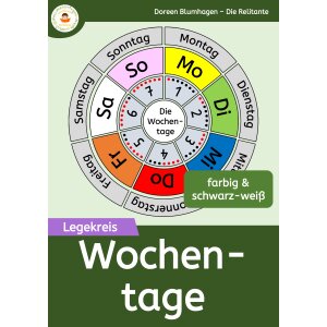 Wochentage - Legekreis