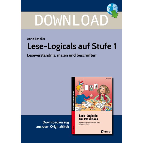 Leichte Lese-Logicals für Klasse 3 und 4