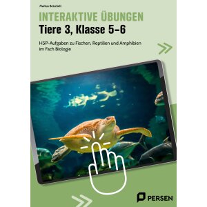 Interaktive Übungen zu Fischen, Reptilien und Amphibien