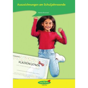 Auszeichnungen zum Schuljahresende - Kopiervorlagen Urkunden