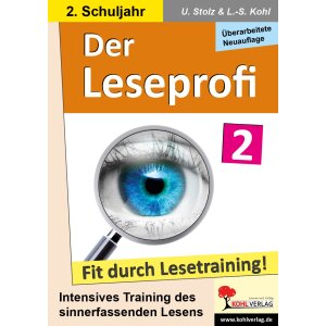 Der Leseprofi  - Lesetraining 2.Klasse