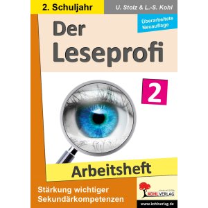 Der Leseprofi  Arbeitsheft - Lesetraining 2.Klasse