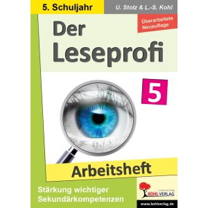 Der Leseprofi Arbeitsheft - Lesetraining 5.Klasse