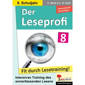 Der Leseprofi - Lesetraining 8.Klasse