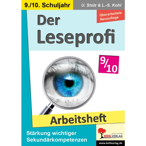 Der Leseprofi Arbeitsheft - Lesetraining 9./10.Klasse