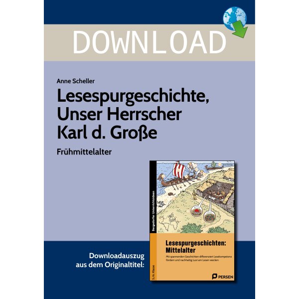 Lesespurgeschichte Geschichte: Unser Herrscher Karl der Große