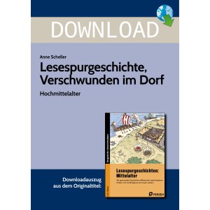 Lesespurgeschichte Geschichte: Verschwunden im Dorf