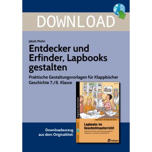 Lapbook Entdecker und Erfinder - 7./8. Klasse