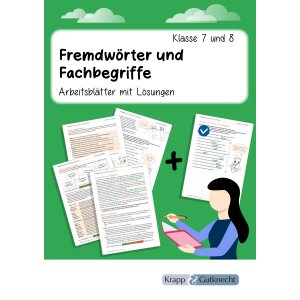 Fremdwörter und Fachbegriffe – Klasse 7 und 8