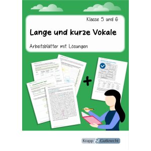 Lange und kurze Vokale – Klasse 5/6 (Gymnasium)