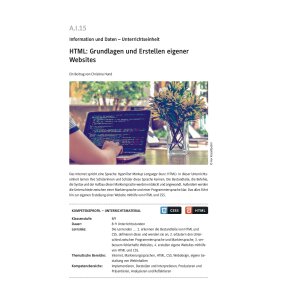 HTML: Grundlagen und Erstellen eigener Websites - Klassen...