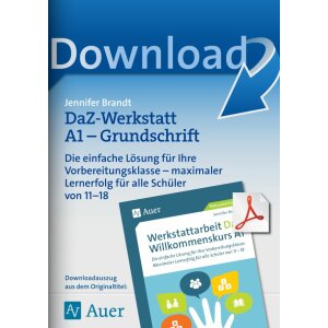 DaZ-Werkstatt A1 - Grundschrift