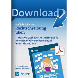 11 Methoden zu Rechtschreibung üben