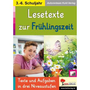 Lesetexte Frühlingszeit Klassen 3-6