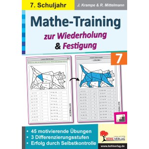 Mathe-Training Klasse 7: Wiederholung und Festigung