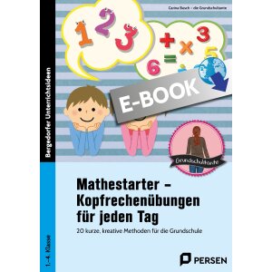 Mathestarter - 20 Kopfrechenübungen für jeden Tag