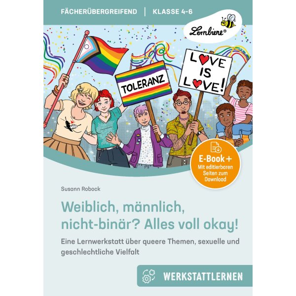 Weiblich, männlich, nicht-binär? Alles voll okay! Klassen 4, 5 und 6