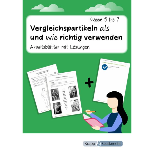 Als und wie richtig verwenden - Arbeitsblätter Klasse 5 -7