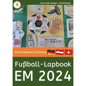Fußball-Lapbook zur EM 2024