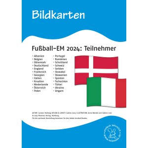 EM 2024 -Teilnehmer: Bildkarten