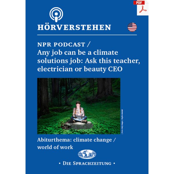 Übungen Hörverstehen - Any job can be a climate solutions job